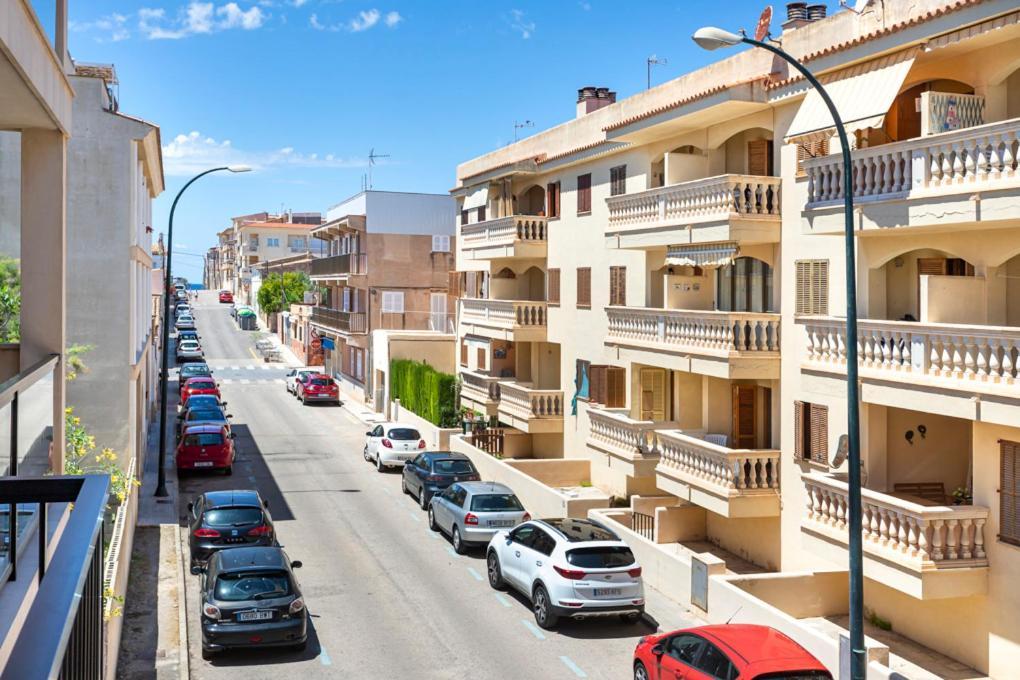 M1 Gran Apartamento Cerca Del Mar En Mallorca Con 2 Banos 콜로니아 산트 호르디 외부 사진